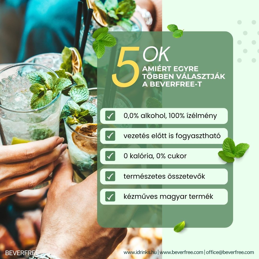 Miért isszák egyre többen a Beverfree-t?